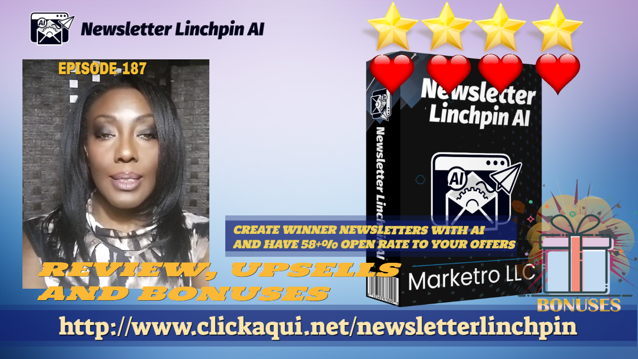 Newsletter Linchpin AI Review. How to create a newsletter using a.i. chatgpt